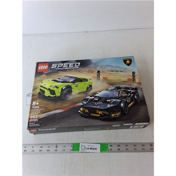 Speed Champions Lego Kit- Consigner States Complete