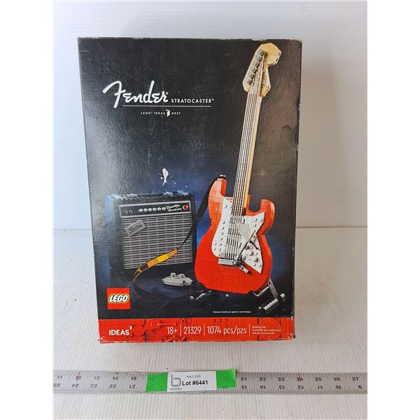 Fender Stratocaster Lego Set- Consigner States Complete