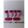 Image 1 : (4) Tupperware Travel Mugs 7.5" Tall & (2) Snack Keepers