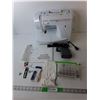 Image 1 : Singer 2932 Sewing Machine with Pedal, Manual & Supplies- Powers on