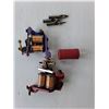 Image 2 : Tattoo Coil Machine, Grips, Ink Cups- As Is