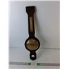 Image 1 : Wooden Barometer 23" Long