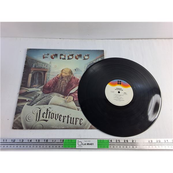 Kansas Leftoverture Vinyl Record