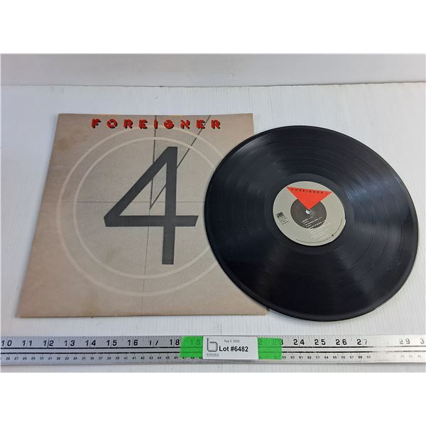 Foreigner Vinyl Record