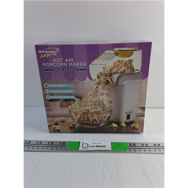 Brentwood Hot Air Popcorn Maker - New
