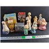 Image 1 : Various Avon Colognes and Porcelain Figurines