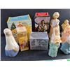 Image 2 : Various Avon Colognes and Porcelain Figurines