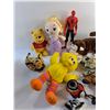 Image 2 : Various Plush Toys and Spiderman Figure