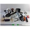 Image 1 : Vintage First Aid Travel Kit, Accelerator Dust Guard, Various Hardware, Bit Screwdrivers, Calculator