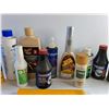 Image 3 : Various Automotive Care Products - Brake Fluid, WD40, Gas Line Antifreeze and Misc-CANNOT SHIP