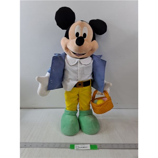 Standing Easter Mickey Mouse Toy- 21" x 11"