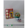 Image 1 : Fisher Price Roly Poly Chime Ball, UNO Stacko, Cocomelon  Bath Bombs & Toy Smurfs