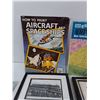 Image 4 : (3) Framed Pictures, Maple Of United States, How to Paint A Aircraft Book