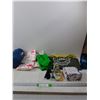 Image 1 : Tea Towels & Drawing Mat, Sunglasses, Egg Separator, Razors, Travel Mug & Clothes Bag