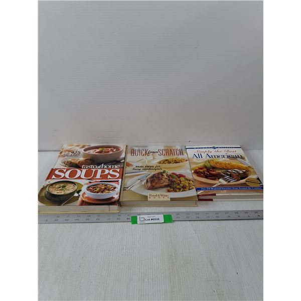 (3) Cook Books