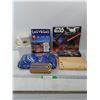 Image 1 : Wood Cutting Board, Mens Underwear (L), Star Wars Calendar, Mug & A Bag