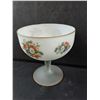 Image 3 : Frosted Glass Compote Dish- 8" x 8.5"