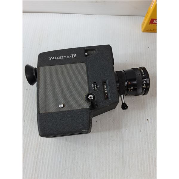 Yashica Movie Camera & Color Movie Film- As Is