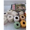 Image 2 : Variety Of Sewing Thread & Crochet And Craft Magazines