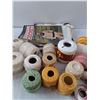 Image 3 : Variety Of Sewing Thread & Crochet And Craft Magazines