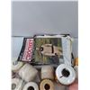 Image 6 : Variety Of Sewing Thread & Crochet And Craft Magazines