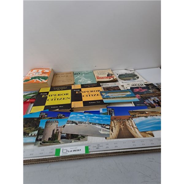 Variety Of Books & Post Cards