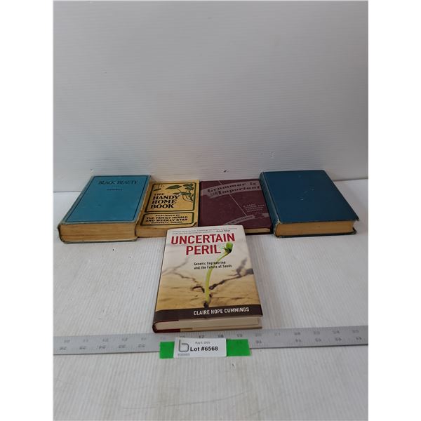 (5) Variety Of Books