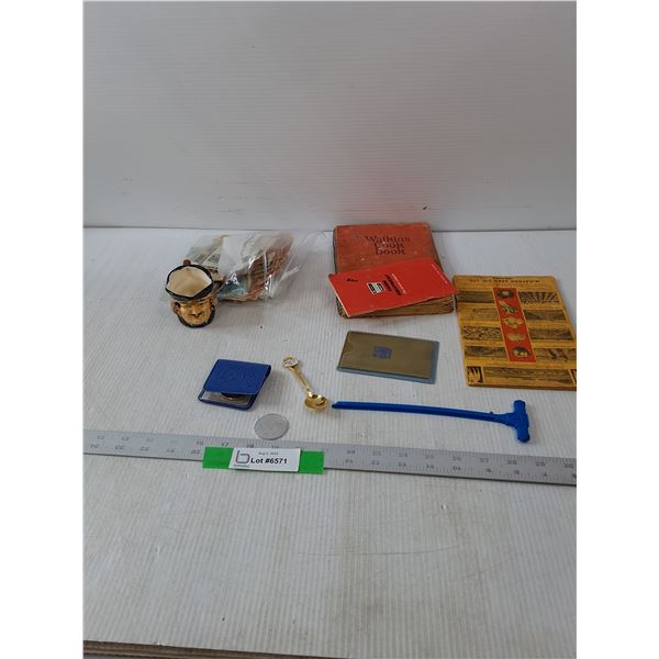 Cook Book, Little Spoon, Coupons, Creamer Holder
