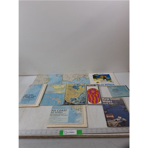 (10) Variety Of Maps