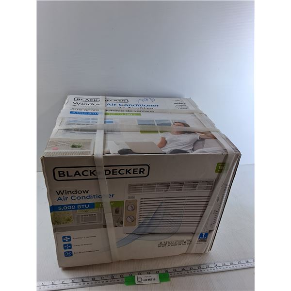 *Black & Decker Window Air Conditioner - As Is CANNOT SHIP