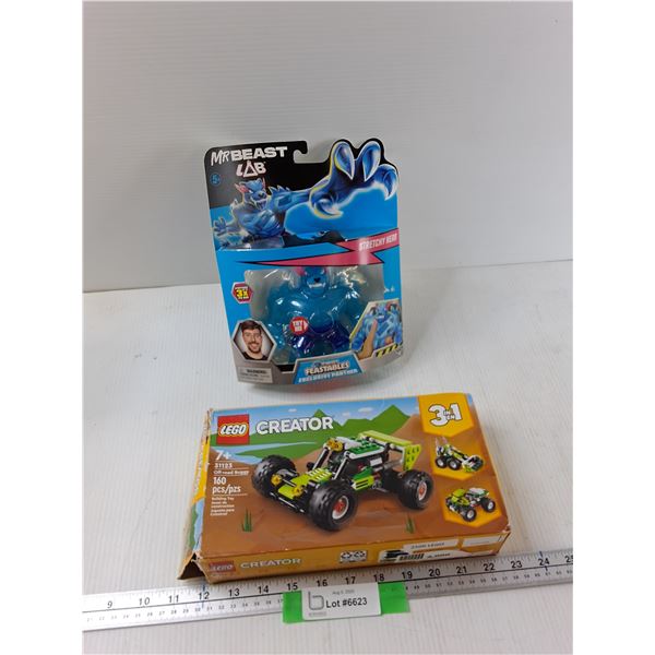 MrBeast Lab Stretcher Hero, Lego Creator - As Is