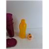 Image 4 : (12) Tupperware Cups, Tupperware Water Bottle