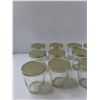 Image 2 : (12) Glass Jelly Jars With Lids