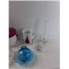 Image 4 : Crock-Pot, Glass Ash Tray, (3) Vases, Misc