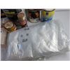 Image 4 : Plastic Drop Cloth, No Rinse Floor Cleaners, Acrylic Wood Stain, Car Paint, All Surface Enamel-