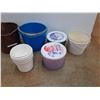 Image 3 : Various Plastic Buckets
