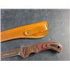 Image 3 : Pro Western Mechanical Butchers 6" Blade Knife and Sheath