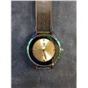 Image 2 : Visson Quartz Watch with Gold Face and Clear Band - Tested