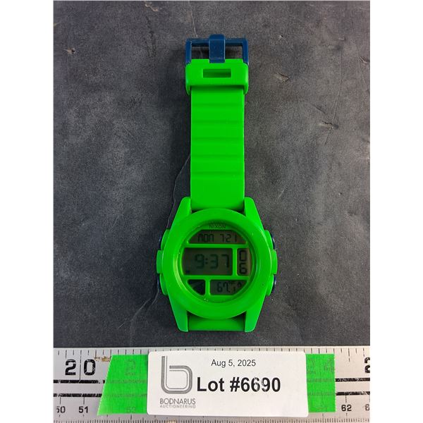 Green Nixon Digital Watch - Tested