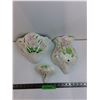 Image 1 : Set of 3 Ceramic Wall Mount Flower Pots