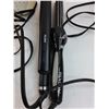 Image 2 : (2) Curling Irons - Both Power On, Vintage Accordion Arm Spot Light - No Power, As is