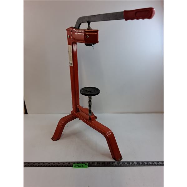 * Metal Wine Bottle Cork Press - Pickup Only