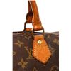 Image 5 : Louis Vuitton Brown Monogram Canvas Leather Speedy 35 Satchel Bag