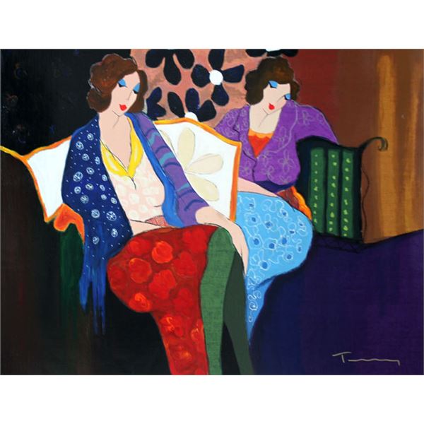 TARKAY BRIEF RESPITE SIGNED SERIGRAPH