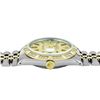 Image 7 : Rolex Mens 36MM 2Tone Yellow Gold And Steel 18K Gold Pyramid Diamond Bezel Datej