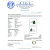 Image 3 : 6.48 ctw Emerald and 1.03 ctw Diamond Platinum Ring (GIA CERTIFIED)