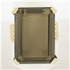 Image 7 : Vintage 12K Gold Large Octagonal Cut Smoky Quartz Solitaire Cocktail Ring