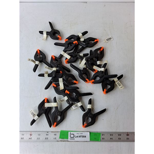 Lot of Spring Clamps