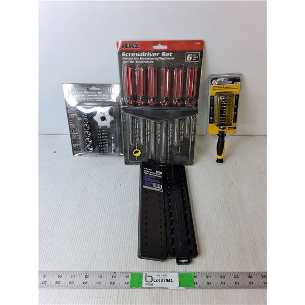 Screwdriver & Bit Sets, Socket Holders, Misc.
