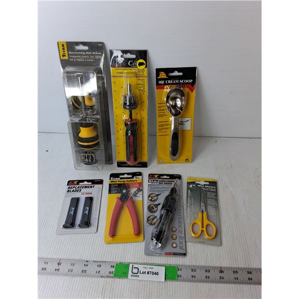 Ratcheting Ball Driver, Bit Driver, Multi Screwdriver, Misc.